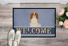 Load image into Gallery viewer, Cavalier Spaniel Welcome Doormat - 18x27 Decorative Floor Mat – Indoor/Outdoor Rug with Artistic Flair BB5639MAT