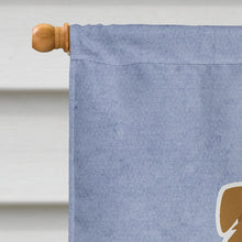 Load image into Gallery viewer, Glen of Imal Tan Welcome Flag Canvas House Size BB5641CHF