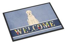 Load image into Gallery viewer, Soft Coated Wheaten Terrier Welcome Doormat - 18x27 Decorative Floor Mat – Indoor/Outdoor Rug with Artistic Flair BB5642MAT