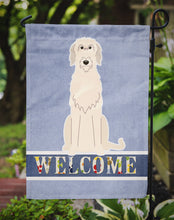 Load image into Gallery viewer, Irish Wolfhound Welcome Garden Flag - Outdoor Decorative Yard Flag BB5646GF