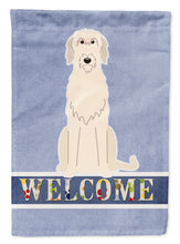 Load image into Gallery viewer, Irish Wolfhound Welcome Garden Flag - Outdoor Decorative Yard Flag BB5646GF