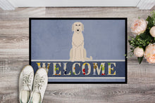 Load image into Gallery viewer, Irish Wolfhound Welcome Doormat - 18x27 Decorative Floor Mat – Indoor/Outdoor Rug with Artistic Flair BB5646MAT