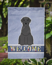 Load image into Gallery viewer, Giant Schnauzer Welcome Garden Flag - Outdoor Decorative Yard Flag BB5647GF