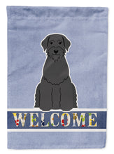 Load image into Gallery viewer, Giant Schnauzer Welcome Garden Flag - Outdoor Decorative Yard Flag BB5647GF