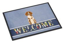 Load image into Gallery viewer, Brittany Spaniel Welcome Doormat - 18x27 Decorative Floor Mat – Indoor/Outdoor Rug with Artistic Flair BB5653MAT