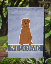 Load image into Gallery viewer, Dogue de Bourdeaux Welcome Garden Flag - Outdoor Decorative Yard Flag BB5654GF
