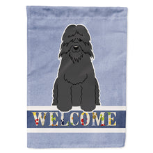 Load image into Gallery viewer, Bouvier des Flandres Welcome Flag Canvas House Size BB5655CHF