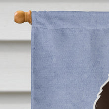Load image into Gallery viewer, Petit Basset Griffon Veenden Welcome Flag Canvas House Size BB5660CHF