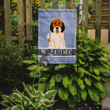 Load image into Gallery viewer, Petit Basset Griffon Veenden Welcome Garden Flag - Outdoor Decorative Yard Flag BB5660GF