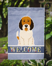 Load image into Gallery viewer, Petit Basset Griffon Veenden Welcome Garden Flag - Outdoor Decorative Yard Flag BB5660GF