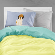 Load image into Gallery viewer, Petit Basset Griffon Veenden Welcome Fabric Standard Pillowcase – Artistic Decorative Front, White Back BB5660PILLOWCASE
