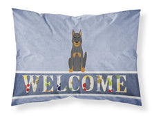 Load image into Gallery viewer, Beauce Shepherd Dog Welcome Fabric Standard Pillowcase – Artistic Decorative Front, White Back BB5661PILLOWCASE