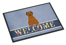 Load image into Gallery viewer, Briard Brown Welcome Doormat - 18x27 Decorative Floor Mat – Indoor/Outdoor Rug with Artistic Flair BB5663MAT