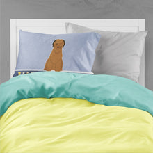 Load image into Gallery viewer, Briard Brown Welcome Fabric Standard Pillowcase – Artistic Decorative Front, White Back BB5663PILLOWCASE