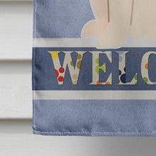 Load image into Gallery viewer, Great Pyrenese Welcome Flag Canvas House Size BB5664CHF
