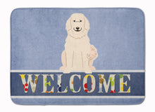 Load image into Gallery viewer, Great Pyrenese Welcome Machine Washable Memory Foam Mat BB5664RUG