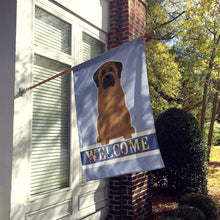 Load image into Gallery viewer, Bullmastiff Welcome Flag Canvas House Size BB5665CHF