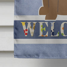 Load image into Gallery viewer, Bullmastiff Welcome Flag Canvas House Size BB5665CHF