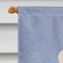 Load image into Gallery viewer, Bedlington Terrier Sandy Welcome Flag Canvas House Size BB5672CHF