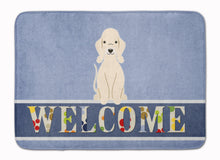 Load image into Gallery viewer, Bedlington Terrier Sandy Welcome Machine Washable Memory Foam Mat BB5672RUG