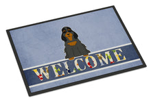 Load image into Gallery viewer, Cocker Spaniel Black Tan Welcome Doormat - 18x27 Decorative Floor Mat – Indoor/Outdoor Rug with Artistic Flair BB5674MAT