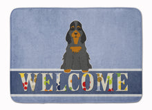 Load image into Gallery viewer, Cocker Spaniel Black Tan Welcome Machine Washable Memory Foam Mat BB5674RUG