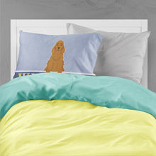 Load image into Gallery viewer, Cocker Spaniel Red Welcome Fabric Standard Pillowcase – Artistic Decorative Front, White Back BB5676PILLOWCASE