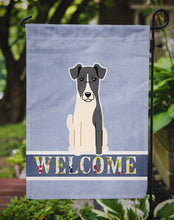 Load image into Gallery viewer, Smooth Fox Terrier Welcome Garden Flag - Outdoor Decorative Yard Flag BB5679GF