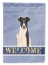 Load image into Gallery viewer, Smooth Fox Terrier Welcome Garden Flag - Outdoor Decorative Yard Flag BB5679GF