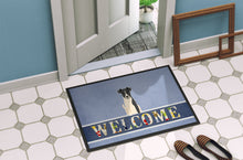 Load image into Gallery viewer, Smooth Fox Terrier Welcome Doormat - 18x27 Decorative Floor Mat – Indoor/Outdoor Rug with Artistic Flair BB5679MAT