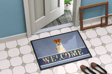 Load image into Gallery viewer, Wire Fox Terrier Welcome Doormat - 18x27 Decorative Floor Mat – Indoor/Outdoor Rug with Artistic Flair BB5682MAT