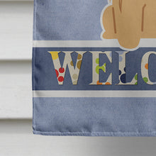 Load image into Gallery viewer, Pekingnese Fawn Sable Welcome Flag Canvas House Size BB5685CHF