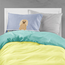 Load image into Gallery viewer, Pekingnese Fawn Sable Welcome Fabric Standard Pillowcase – Artistic Decorative Front, White Back BB5685PILLOWCASE