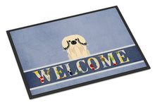 Load image into Gallery viewer, Pekingnese Cream Welcome Doormat - 18x27 Decorative Floor Mat – Indoor/Outdoor Rug with Artistic Flair BB5687MAT