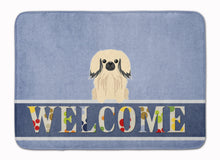 Load image into Gallery viewer, Pekingnese Cream Welcome Machine Washable Memory Foam Mat BB5687RUG