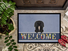 Load image into Gallery viewer, Pekingnese Black Welcome Doormat - 18x27 Decorative Floor Mat – Indoor/Outdoor Rug with Artistic Flair BB5688MAT