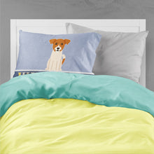 Load image into Gallery viewer, Jack Russell Terrier Welcome Fabric Standard Pillowcase – Artistic Decorative Front, White Back BB5689PILLOWCASE