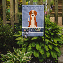 Load image into Gallery viewer, English Foxhound Welcome Garden Flag - Outdoor Decorative Yard Flag BB5691GF