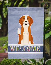 Load image into Gallery viewer, English Foxhound Welcome Garden Flag - Outdoor Decorative Yard Flag BB5691GF