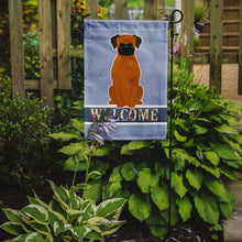 Load image into Gallery viewer, Fawn Boxer Welcome Garden Flag - Outdoor Decorative Yard Flag BB5696GF