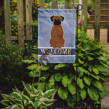 Load image into Gallery viewer, Brindle Boxer Welcome Garden Flag - Outdoor Decorative Yard Flag BB5698GF