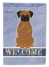Load image into Gallery viewer, Brindle Boxer Welcome Garden Flag - Outdoor Decorative Yard Flag BB5698GF