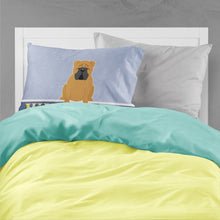 Load image into Gallery viewer, English Bulldog Red Welcome Fabric Standard Pillowcase – Artistic Decorative Front, White Back BB5703PILLOWCASE