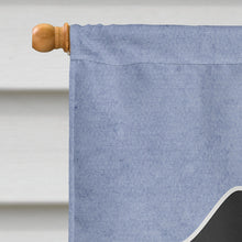 Load image into Gallery viewer, Wire Haired Dachshund Black Tan Welcome Flag Canvas House Size BB5708CHF