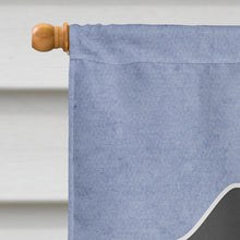 Load image into Gallery viewer, Dachshund Black Tan Welcome Flag Canvas House Size BB5713CHF