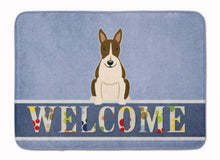 Load image into Gallery viewer, Bull Terrier Dark Brindle Welcome Machine Washable Memory Foam Mat BB5717RUG