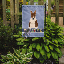 Load image into Gallery viewer, Bull Terrier Brindle Welcome Garden Flag - Outdoor Decorative Yard Flag BB5718GF