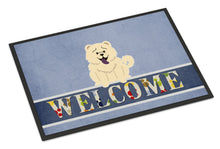 Load image into Gallery viewer, Chow Chow White Welcome Doormat - 18x27 Decorative Floor Mat – Indoor/Outdoor Rug with Artistic Flair BB5721MAT