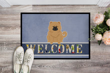 Load image into Gallery viewer, Chow Chow Cream Welcome Doormat - 18x27 Decorative Floor Mat – Indoor/Outdoor Rug with Artistic Flair BB5725MAT