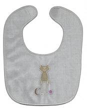Load image into Gallery viewer, Alphabet C for Cat Baby Bib BB5728BIB